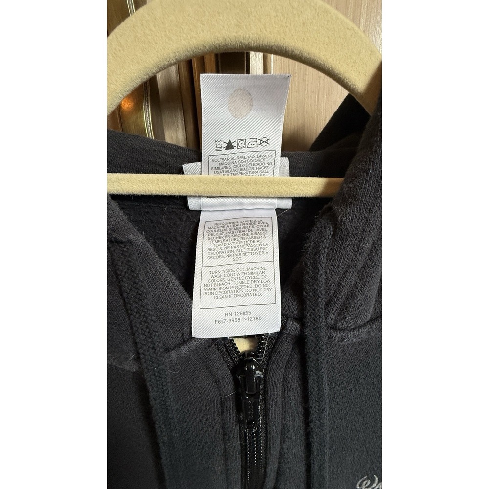 Walt Disney World Women'sβ Black Full Zip Hoodie Sweatshirt Size 1X - Picture 7 of 7